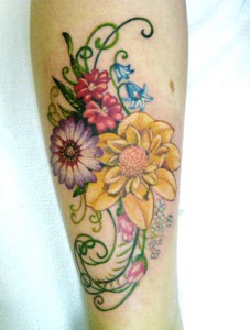 flower tattoo